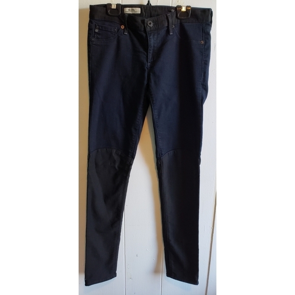Adriano Goldschmied the Ally Colorblock Jean Legging Size 28R - Picture 2 of 13